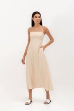 AMBRE LINEN MAXI DRESS
