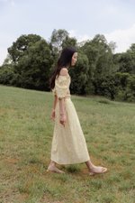 SYLVANI PRINTED FLARE SKIRT
