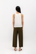 DWYN REVERSIBLE RIBBON TIE TOP