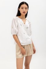 HILDA EMBROIDERED TOP HILDA EMBROIDERED TOP