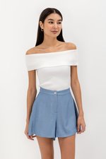 STEFFY TENCEL FLARE SHORTS STEFFY TENCEL FLARE SHORTS