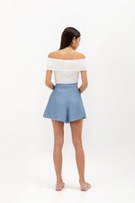 STEFFY TENCEL FLARE SHORTS STEFFY TENCEL FLARE SHORTS