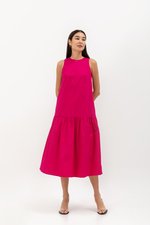 ERMINA FRONT ZIP MAXI DRESS
