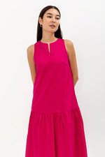 ERMINA FRONT ZIP MAXI DRESS