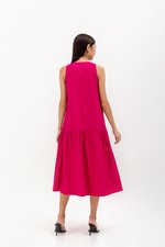 ERMINA FRONT ZIP MAXI DRESS