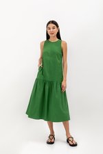ERMINA FRONT ZIP MAXI DRESS