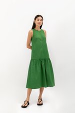 ERMINA FRONT ZIP MAXI DRESS