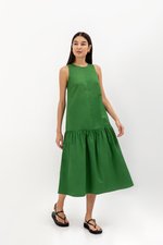 ERMINA FRONT ZIP MAXI DRESS