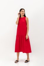 ERMINA FRONT ZIP MAXI DRESS
