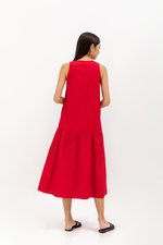 ERMINA FRONT ZIP MAXI DRESS