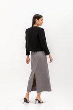 ISEUL RAW HEM TWEED BLAZER
