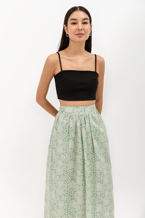 SYLVANI PRINTED FLARE SKIRT