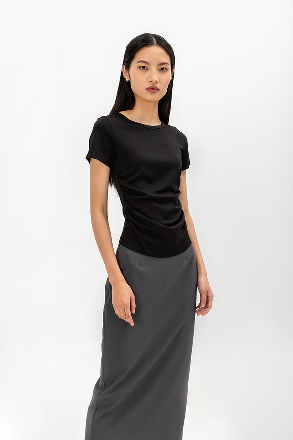 SIGMUND SIDE RUCHED TOP SIGMUND SIDE RUCHED TOP