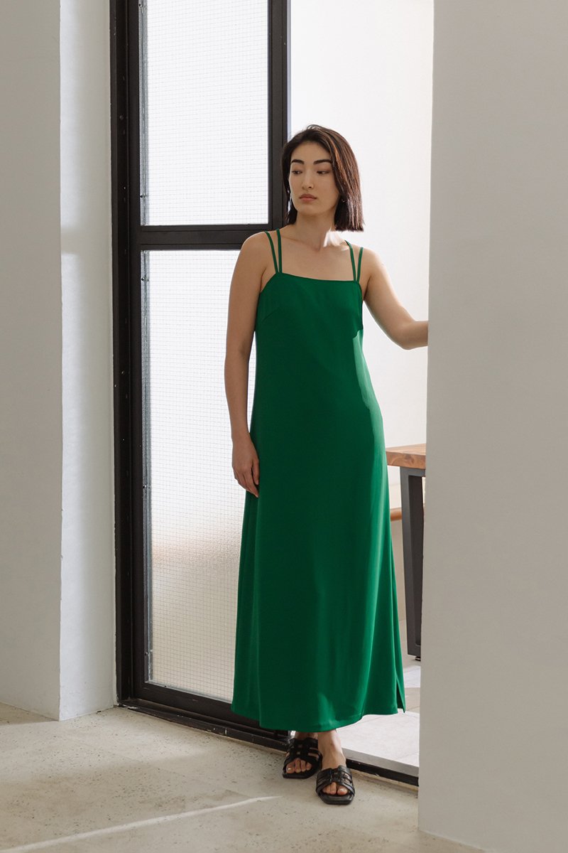 CATHY STRAPPY BACK MAXI DRESS