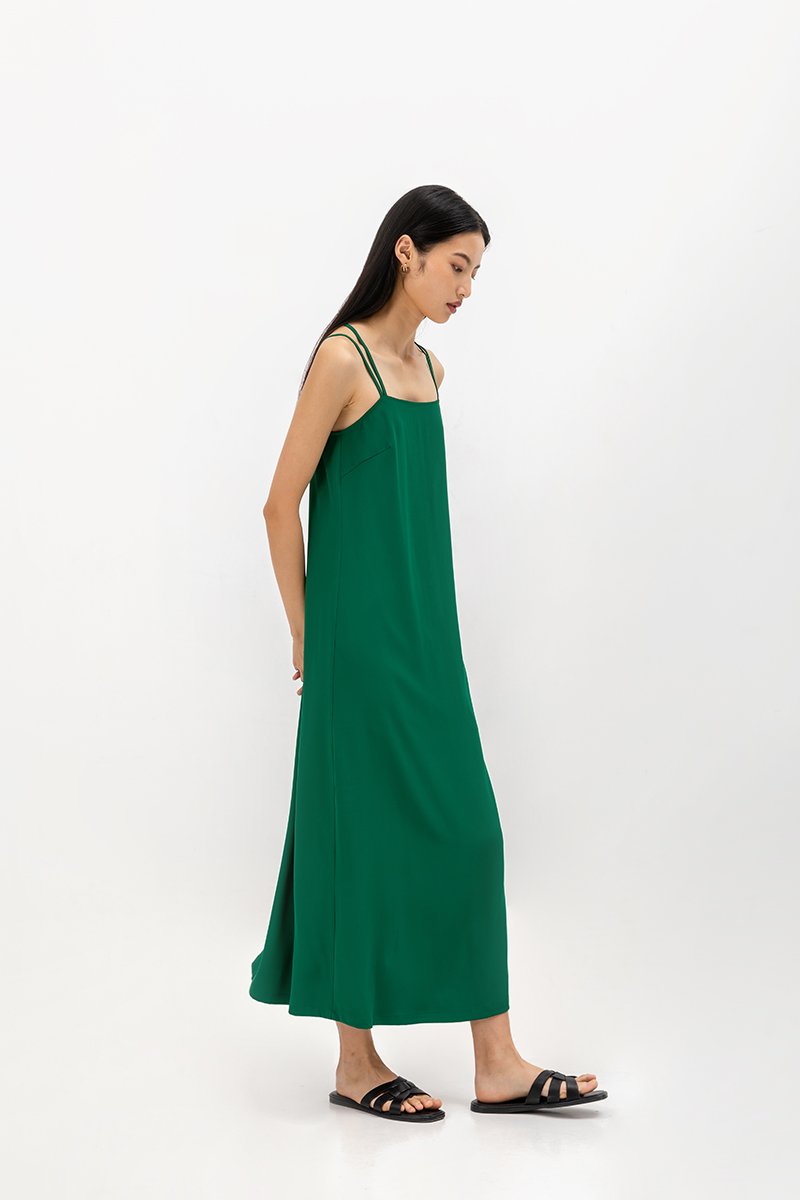 CATHY STRAPPY BACK MAXI DRESS