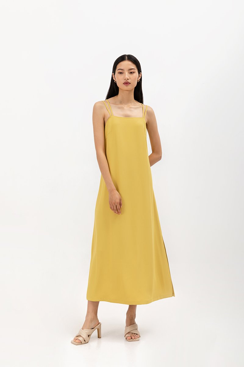 CATHY STRAPPY BACK MAXI DRESS