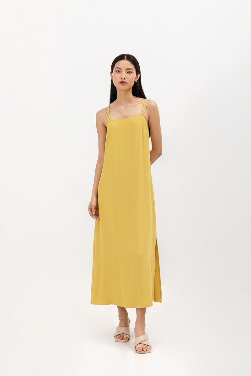 CATHY STRAPPY BACK MAXI DRESS