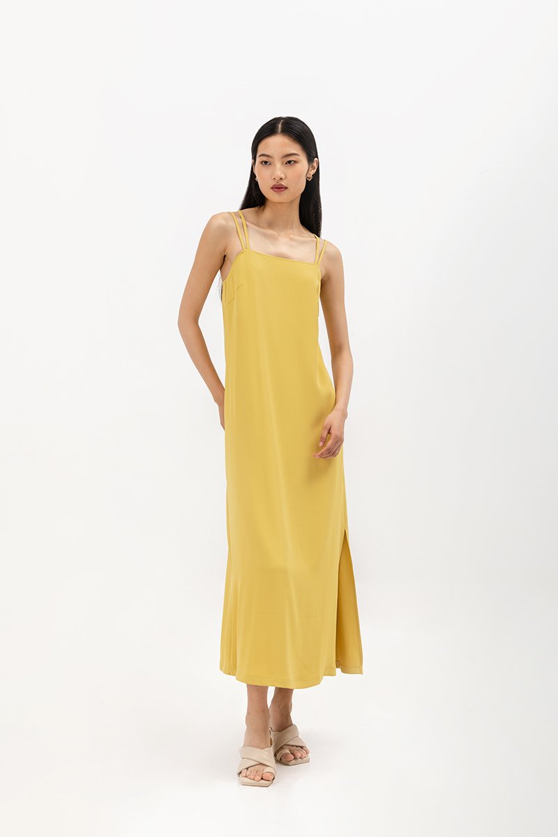 CATHY STRAPPY BACK MAXI DRESS