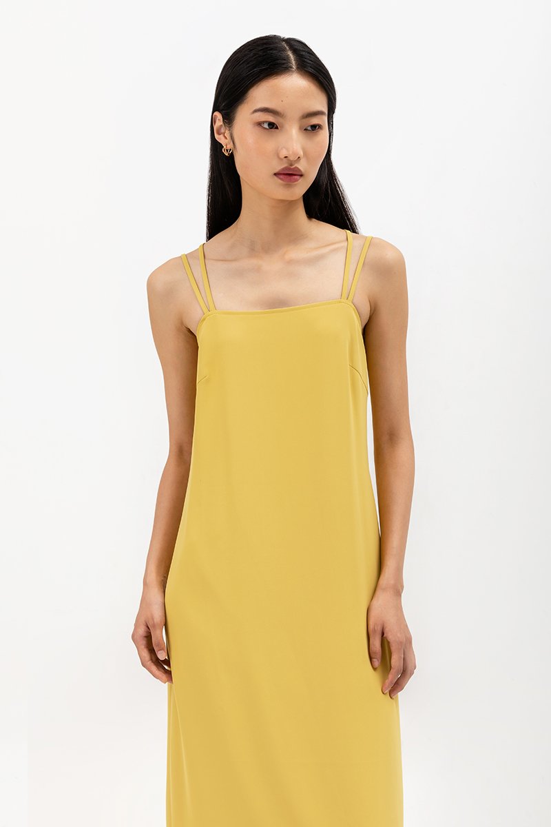 CATHY STRAPPY BACK MAXI DRESS