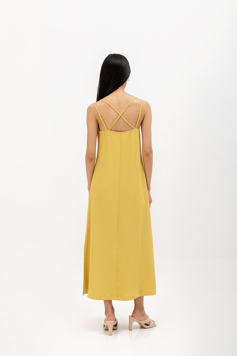 CATHY STRAPPY BACK MAXI DRESS