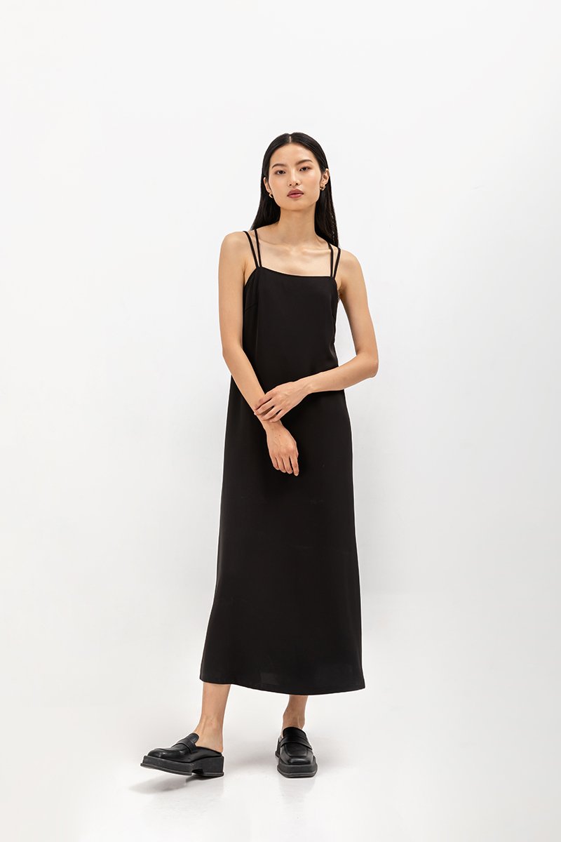 CATHY STRAPPY BACK MAXI DRESS