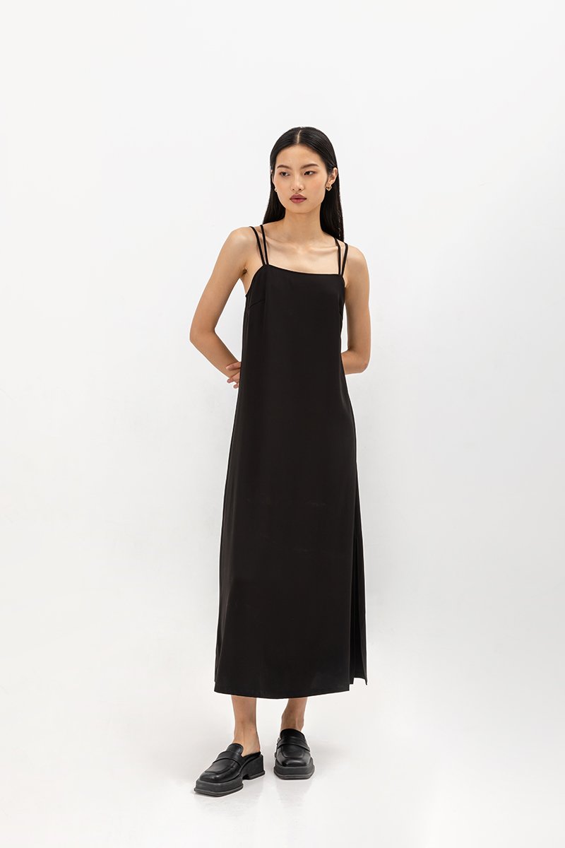 CATHY STRAPPY BACK MAXI DRESS