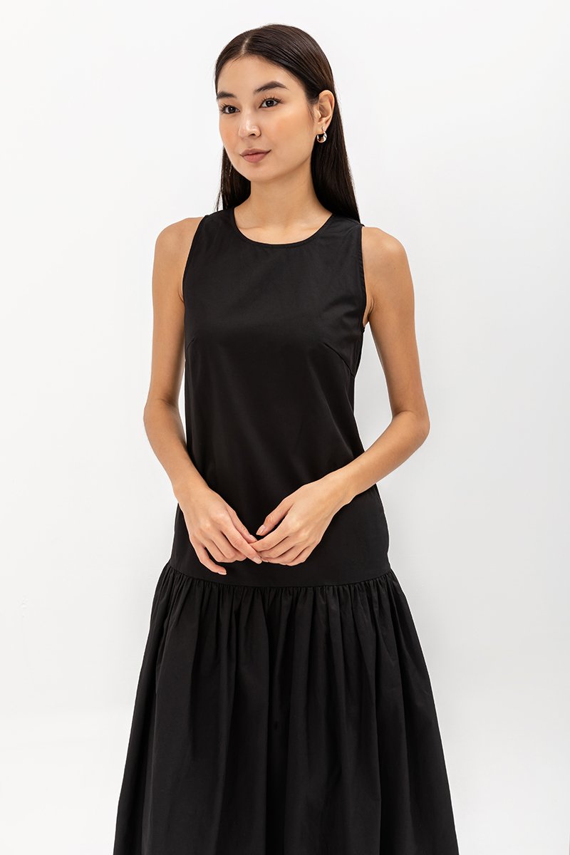 NEVEAH DROPWAIST DRESS