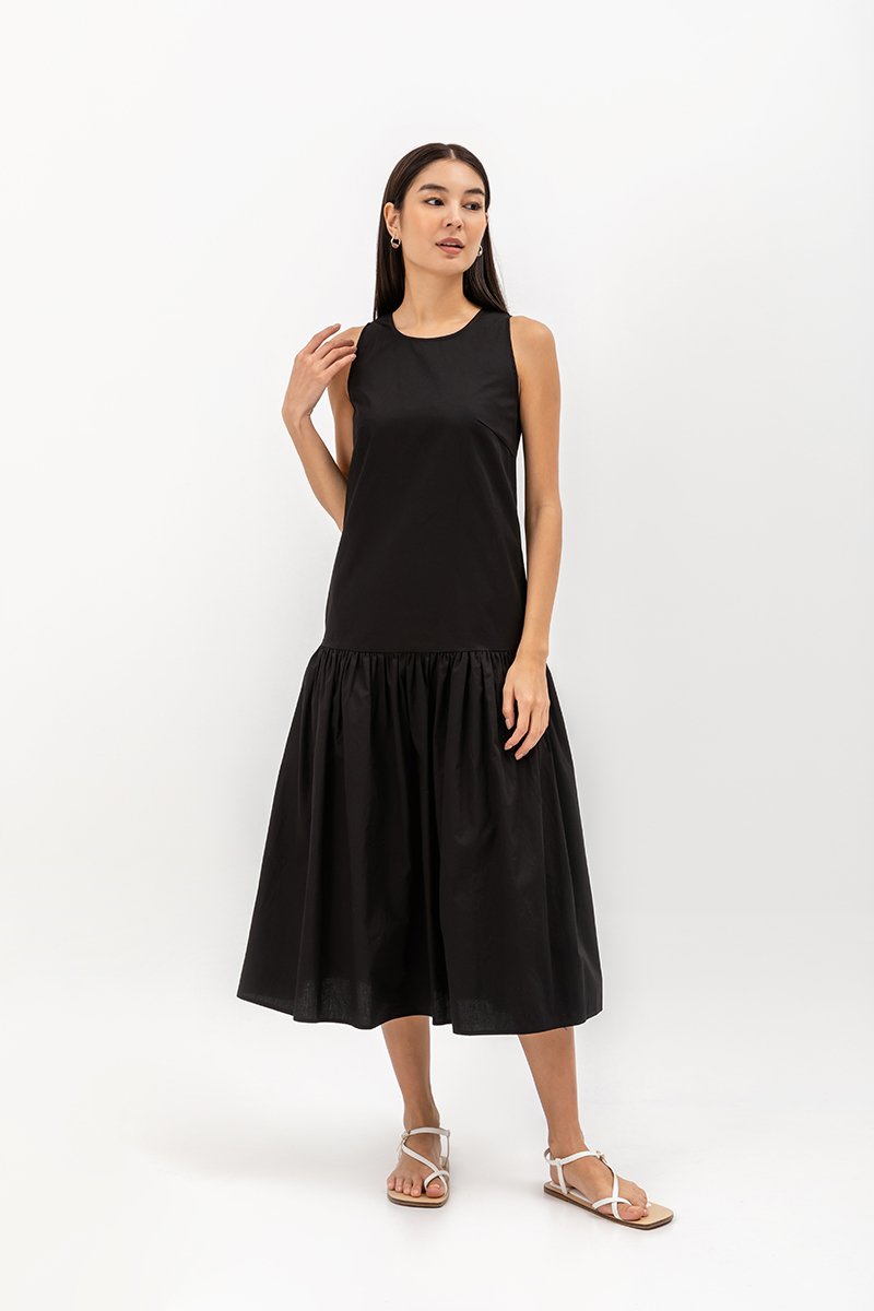 NEVEAH DROPWAIST DRESS