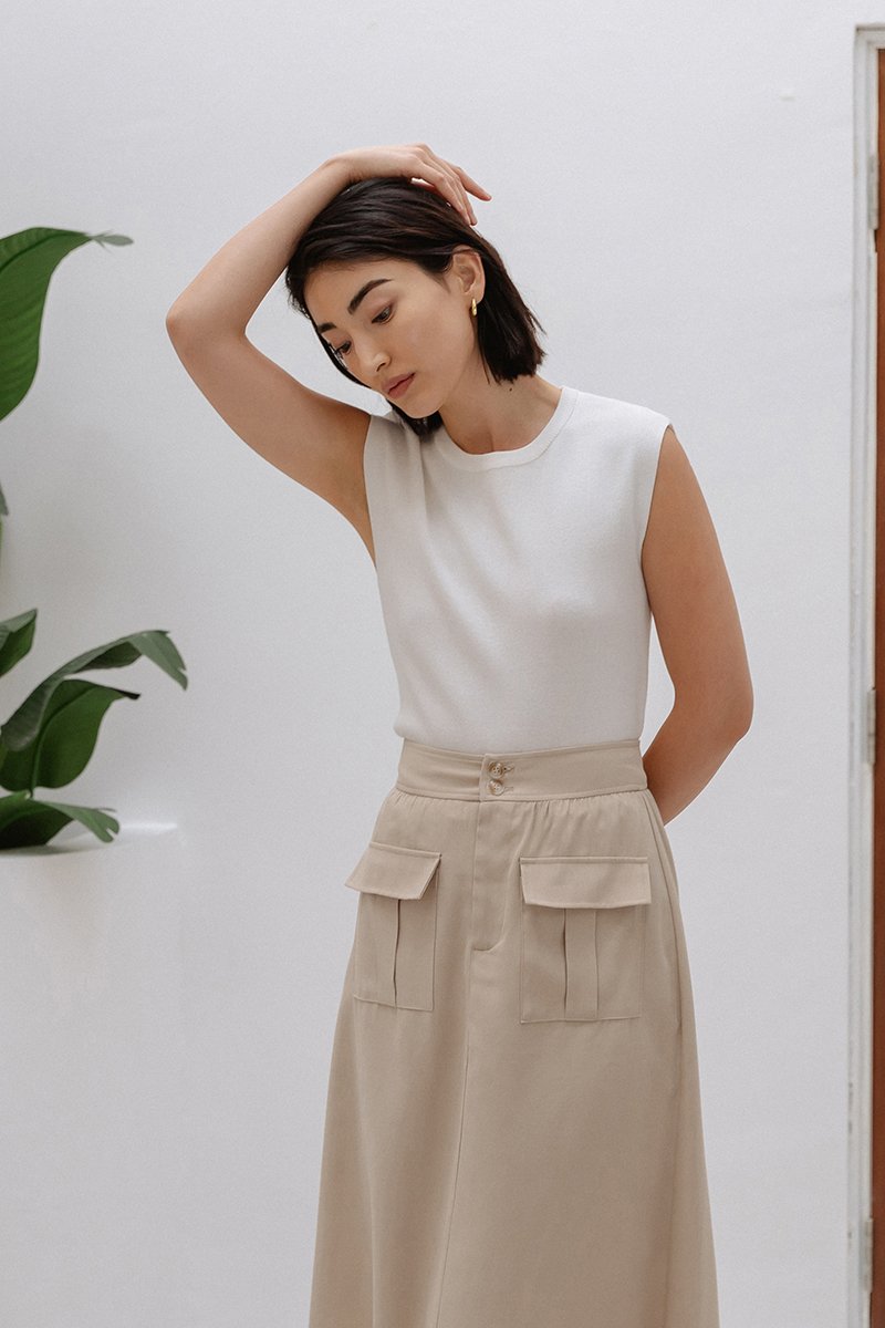 JOCOSA PATCH POCKET SKIRT
