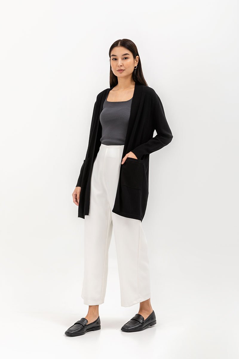 FLORENTINE LONGLINE CARDIGAN
