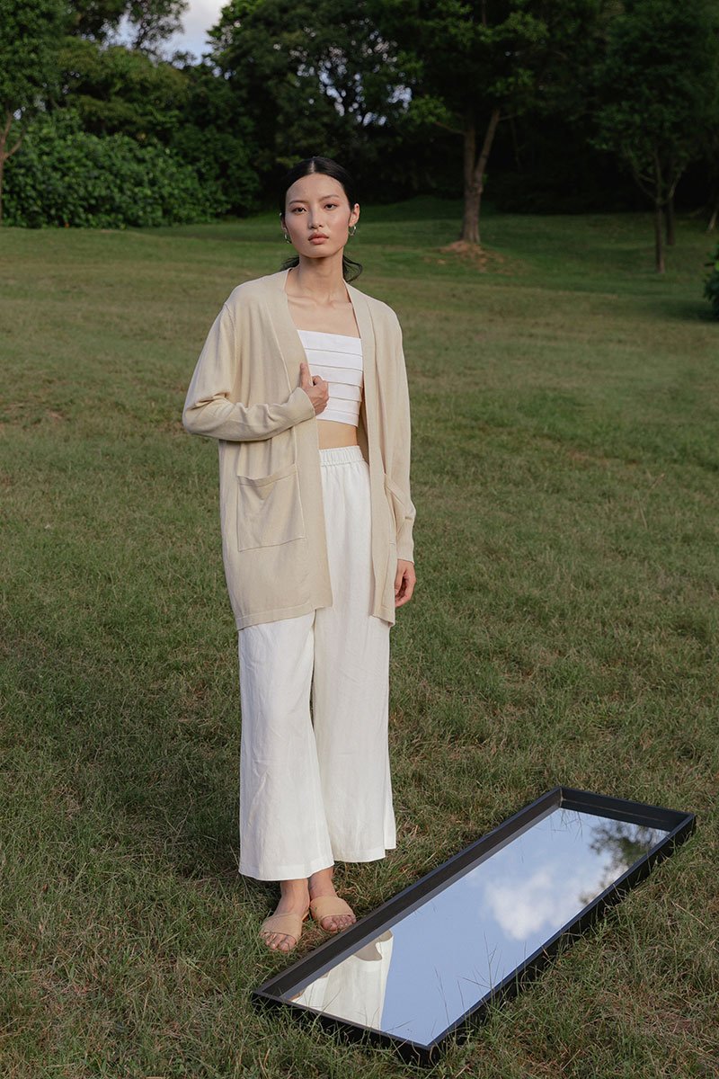 FLORENTINE LONGLINE CARDIGAN