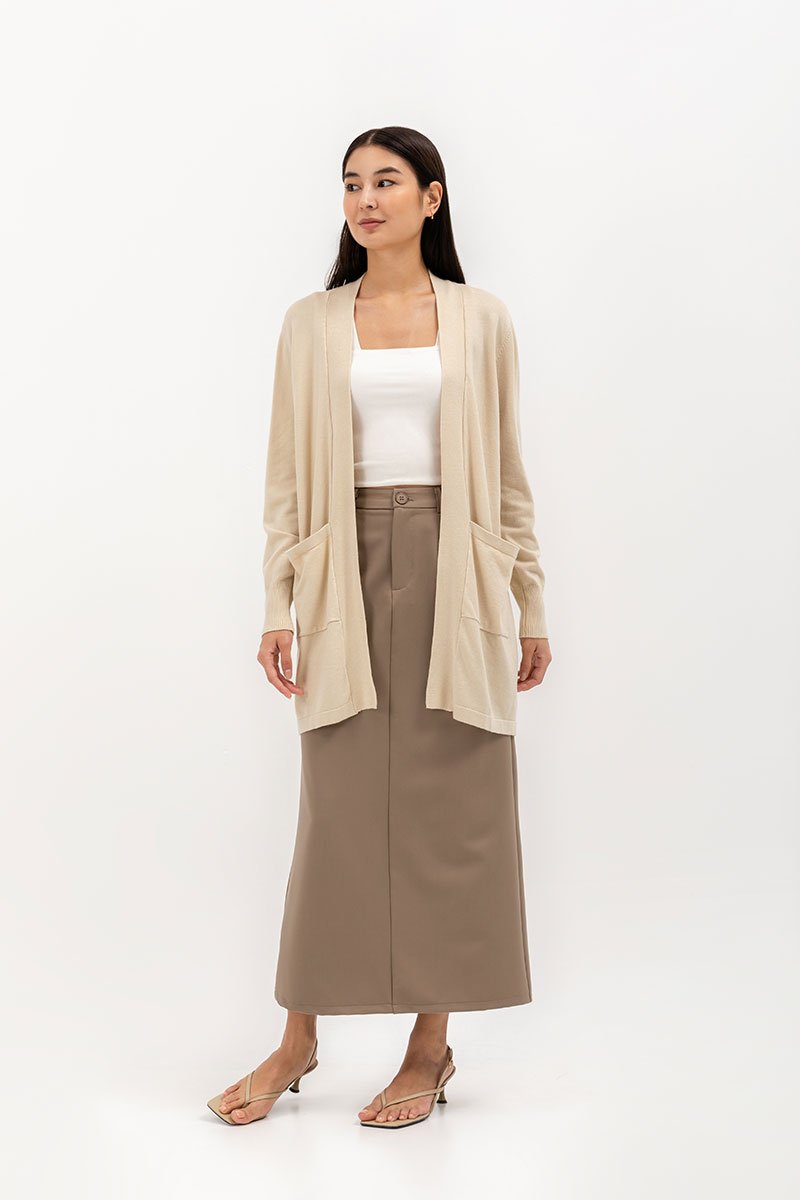 FLORENTINE LONGLINE CARDIGAN