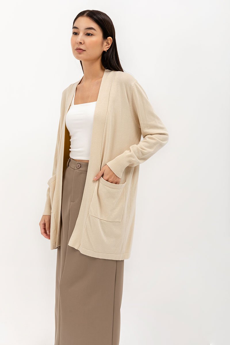 FLORENTINE LONGLINE CARDIGAN