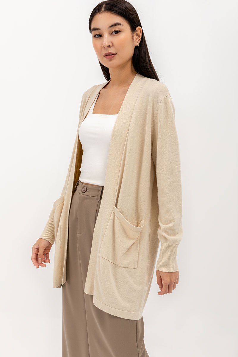 FLORENTINE LONGLINE CARDIGAN