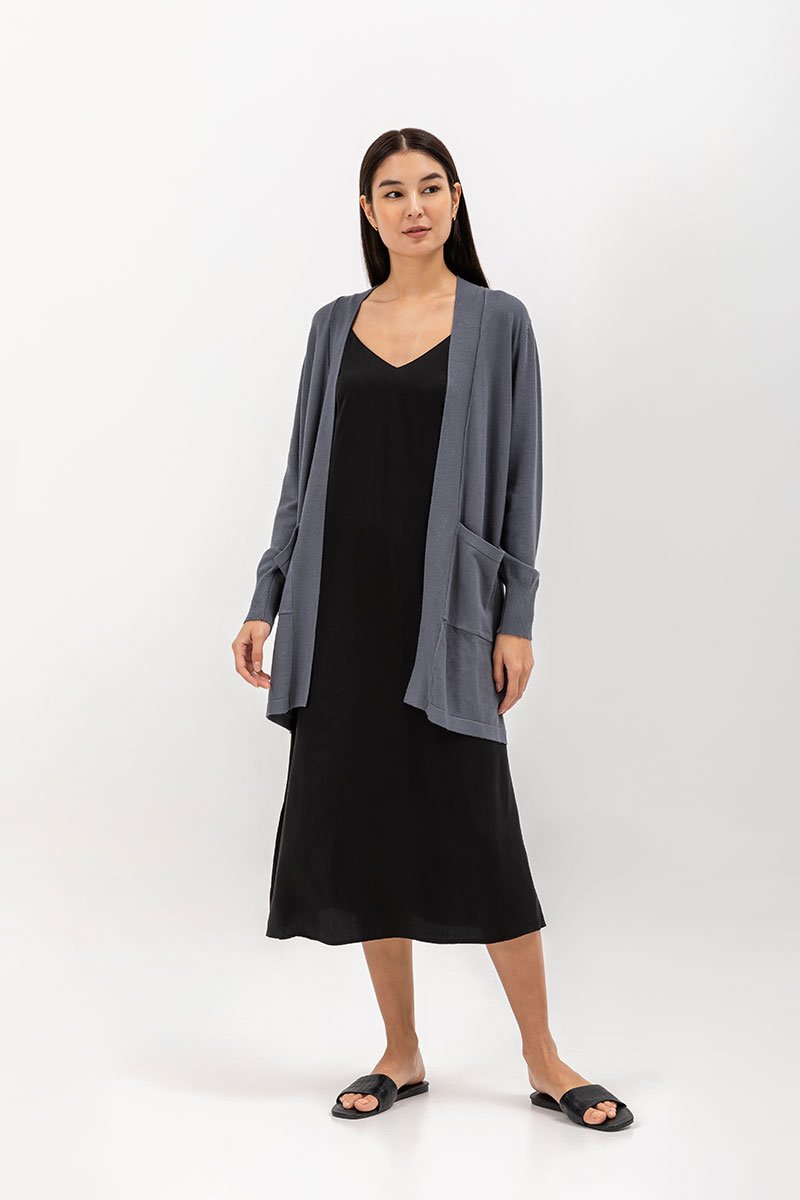 FLORENTINE LONGLINE CARDIGAN