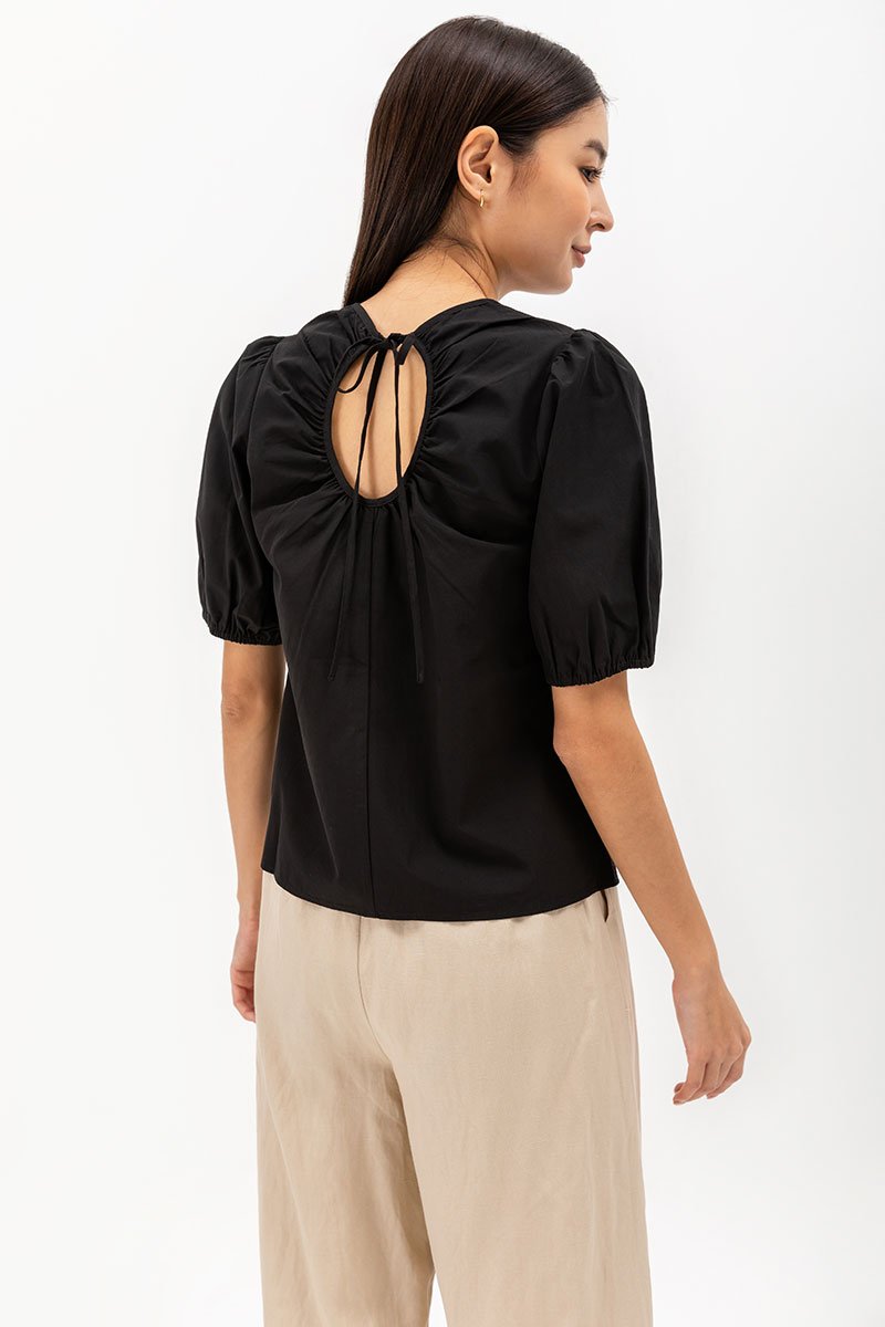 KEYARA BACK HOLE TOP