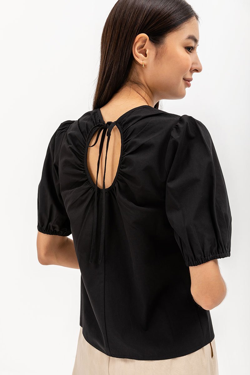 KEYARA BACK HOLE TOP