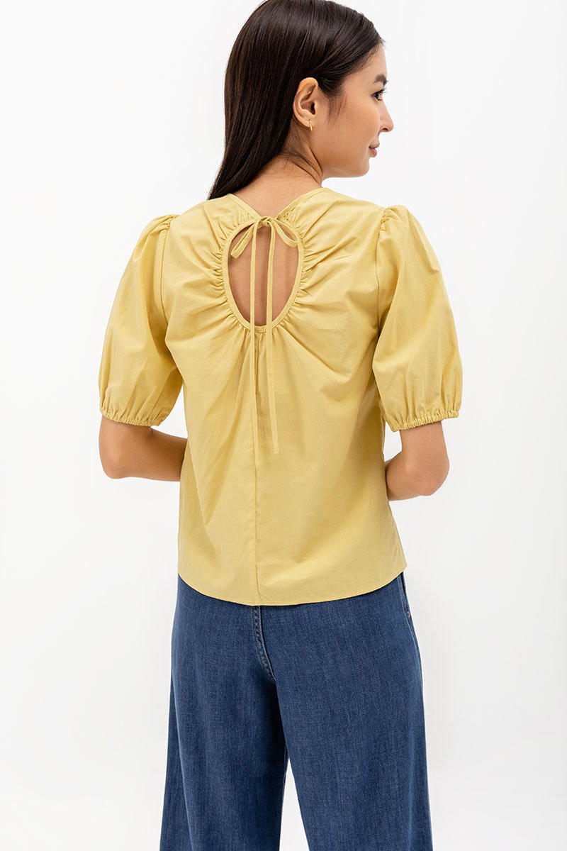 KEYARA BACK HOLE TOP