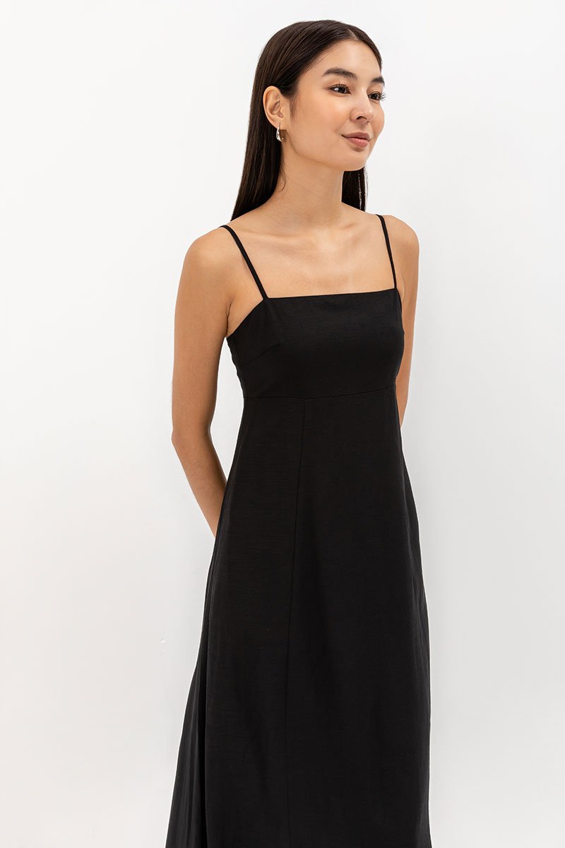 AMBRE LINEN MAXI DRESS
