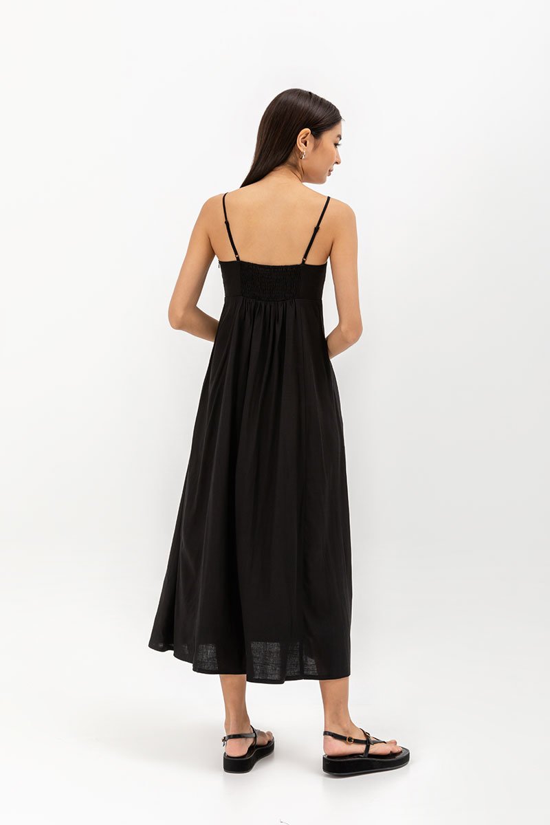 AMBRE LINEN MAXI DRESS