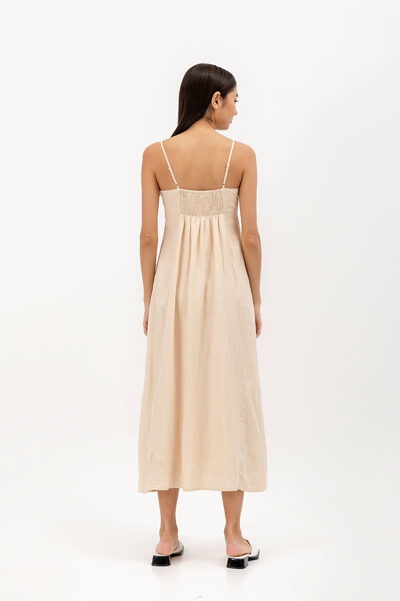 AMBRE LINEN MAXI DRESS