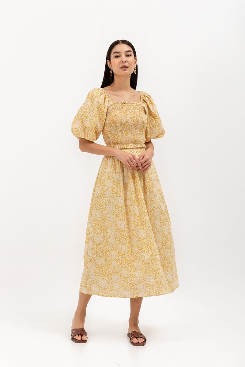 SYLVANI PRINTED FLARE SKIRT