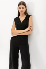 HOSANNE V NECK JUMPSUIT