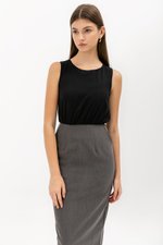 LEXI CONTRAST DRESS LEXI CONTRAST DRESS