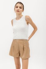 MAURICE FURRY KNIT TOP