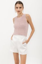 MAURICE FURRY KNIT TOP