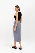 KOSHER POCKET MIDI SKIRT