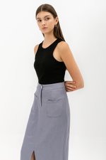 KOSHER POCKET MIDI SKIRT