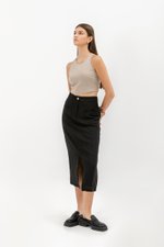 KOSHER POCKET MIDI SKIRT
