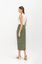 KOSHER POCKET MIDI SKIRT